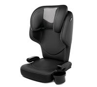 Babify - Seggiolino per Auto, 15-36 kg, Isofix, 3-12 Anni, Poggiatesta Regolabile in 12 Posizioni, Conforme UE R129, Pieghevole, Portabicchieri Rimovibile, Copertura Facile da Pulire, Design Nero