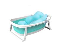 Babify Vaschetta Bagnetto Neonato Pieghevole Senza BPA, Con Supporto, Vasca da Bagno Portatile per Bambini 0-3 Anni, Spaziosa per Bagnetto e Doccia
