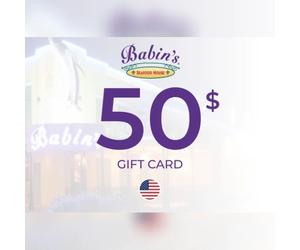 Babin's Seafood House Gift Card 50 USD Key - UNITED STATES