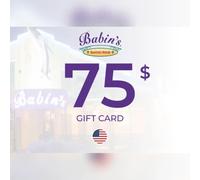 Babin's Seafood House Gift Card 75 USD Key - UNITED STATES