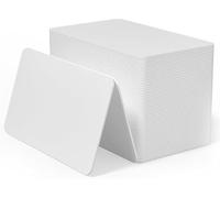 BABIQT 50 Pezzi NFC Tag Ntag215 Carta, Riscrivibile NFC Card CR80 Scheda, Carta in PVC NTAG215 Chip Card Compatibile con Tagmo, Amiibo, Switch, Wii U e Dispositivi Abilitati NFC, 504 Byte di Memoria