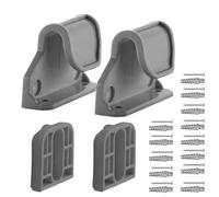 Babiy Gate Replacement Extensions - Retractable Parts, Latches Brackets for Stair and Door, Safety Components | Home Kitchen Room Use, Boys Girls Childproofing Equipment, Durable Barrier Support Easy