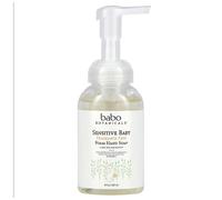 Babo Botanicals Sensitive Baby Sapone schiumogeno per le mani senza profumo - Autoschiumogeno - Olio di Manuka, Burro di Karit e Aloe Vera - Per
