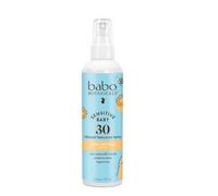 Babo Botanicals Spray Solare Per Bambini Crema SPF 30, 6 Oz
