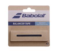 Babolat Accessori per Racchette Balancer Tape 3 * 3 Tennis Nastro di Piombo Nero