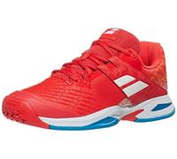 Babolat Bambini Propulse AC Scarpe da Tennis Sneaker Tutte Le Superfici Rosso - Bianco