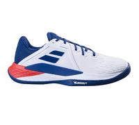 Babolat Propulse Fury 3 Scarpa Per Terra Rossa Uomini in bianco, Taglia: 47