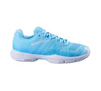 Babolat Elegante e potente sul campo da padel La scarpa da padel Babolat Sensa da donna colpisce per la sua combinazione di leggerezza femminile e funzionalità sportiva. L'innovativo Sensa Fit System 