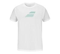 Babolat Exercise Big Flag Maglietta Uomini-Bianco in bianco, Taglia: XXL