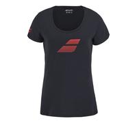 Maglietta Donna Babolat Exercise Flag Tee Woman - Nero (S)