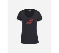 Maglietta Donna Babolat Exercise Flag Tee Woman - Nero (M)
