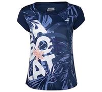 Babolat Exercise Graphic Tee W, Maglietta Donna, Immobile Blu, XO