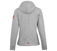 Felpa da tennis da donna Babolat Exercise Hood Women - Grigio (S)