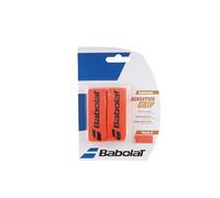 Babolat Sensation - Impugnature unisex per badminton, confezione da 2, Rosso Fluro, Taglia unica