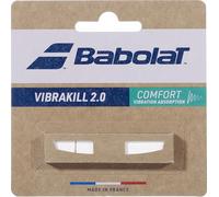 Babolat, Grip per Racchette Modello Vibrakill 2.0, Taglia Unica, Colore Bianco, Gancio Largo per Il Massimo Assorbimento delle Vibrazioni, Comfort Eccezionale Unisex-Adulto