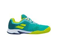 Babolat Jet Premura Clay Scarpa Per Terra Rossa Bambini - Turchese, Lime 37