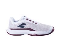 Babolat Jet Tere 2 CLY Scarpa Per Terra Rossa Uomini - Bianco, Rosso Scuro, Taglia: 44, 5