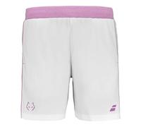 Pantaloncini da tennis da uomo Babolat Lebron - Bianco XXL