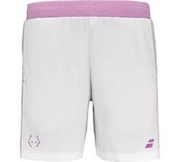 Babolat LEBRON Pantaloncini Uomini - Bianco, Lilla M