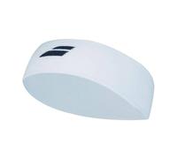 Babolat Logo Headband, Fascia per la Testa. Unisex-Adulto, White/Black (Bianco, Nero), Taglia Unica