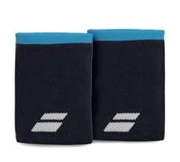 Babolat Logo Jumbo Wristband Unisex Polsino Anti Sudore Blu Scuro-Blu