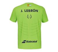 Babolat Crew Neck Réplica Lebron Short Sleeve T-shirt Verde XL Uomo
