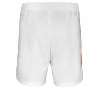 Babolat Play Pantaloncini Ragazzi-Bianco,Arancione in bianco, Taglia: 140