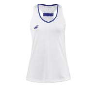 Top da tennis da donna Babolat Play Tank Top Woman - white/white - Bianco (L)