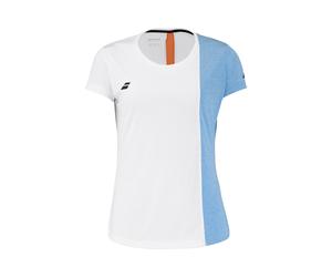 Babolat Play Canottiera Ragazze - Bianco, Blu Chiaro, Taglia: 128