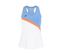 Babolat Play Canottiera Ragazze - Bianco, Blu Chiaro, Taglia: 152