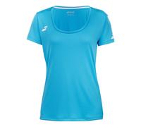 Maglietta Donna Babolat Play Cap Sleeve Top Women - cyan blue L