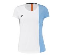 Babolat Play Short Sleeve T-shirt Bianco S Donna