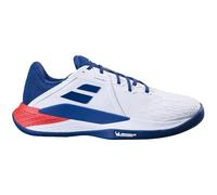 Babolat Propulse Fury 3 Scarpa Per Terra Rossa Uomini in bianco, Taglia: 44