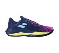 Babolat Propulse Fury 3 Scarpa Per Terra Rossa Uomini-Blu Scuro,Rosa in blu scuro, Taglia: 48