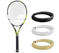 Babolat Pure Aero Plus - Racchetta da tennis infilata con Syn Gut a tensione media