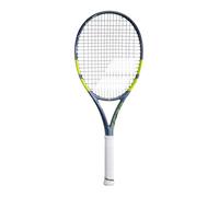 Racchetta Tennis Babolat Pure Aero Team Gen-9 - metallic dark forest/yellow + corda (1)