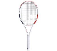 Babolat Pure Strike 100 U NC, Racchetta Unisex Adulto, Blanc Rouge Noir (Blanco), 2
