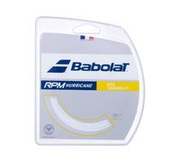 Corda da tennis Babolat RPM Hurricane (12 m) - Bianco (1.25 mm)