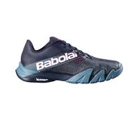 Babolat Scarpe da paddle Jet Premura 2 da uomo, taglia 44, 30S24752-2043, nero/Atlantico settentrionale