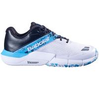 Babolat Scarpe da paddle Movea 2 Uomo, Bianco/Blu Ciano, 39.5 EU