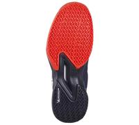 Scarpe bambini per il padel Babolat Jet Premura 2 Junior - black/tomato red - Multicolore (37)