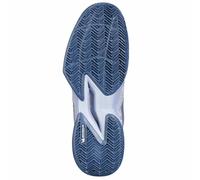 Scarpe Babolat Jet Mach III Bianco/Grigio scuro Uomo - TERRA BATTUTA