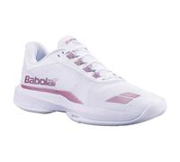 Scarpe da tennis da donna Babolat Jet Tere 2 All Court - white/gold pink - Bianco (37)
