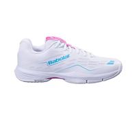 Babolat Sensa Rise Women Scarpa Da Padel Donna-Bianco,Rosso