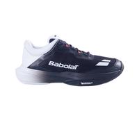 Babolat SFX 4 CLY Scarpa per terra rossa Uomini-nero, blu chiaro in nero, Taglia: 43