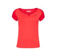 BABOLAT T-SHIRT TENNIS BAMBINA JUNIOR ESTATE 3GP1011 5027 PLAY CAP SLEEVE TOMAT