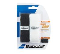 2 Grip Asciugamano - Babolat - Racchetta Badminton - Nero/Bianco