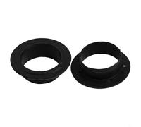 babominimer 2 protezioni per movimento centrale, diametro interno 24 mm, in plastica, antipolvere, compatibili con la maggior parte dei sistemi BB, strumento facile (A)