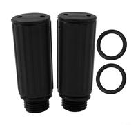 babominimer 2 tappi di sfiato per compressore d'aria da 15,5 mm, filettatura M15 x 1,50 mm, con guarnizioni, valvola di respirazione in plastica anti-olio, compatibile con aria