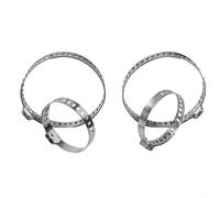 babominimer 24 pezzi regolabili in acciaio inox per CV Boot Clamp Kit per giunto asse albero motore, 12 L 12 S (SKU)